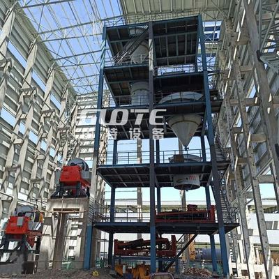Op maat gemaakte zandwasinstallatie met 50 TPH-spanning en magnetische scheider in Indonesië