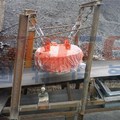 Bouwmaterialen winkels Transportband RCDB N52 Magneten type Elektromagnetische ijzerseparator
