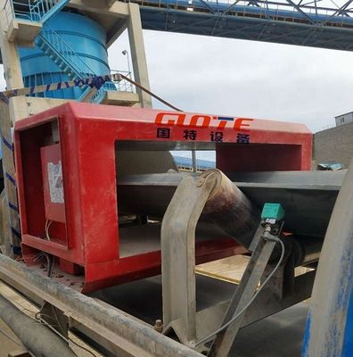 PLC-gecontroleerde industriële transportband metalen detector voor hout en cement in de kolenmijnbouw