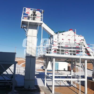 3800 kg zand ontwateren trillende scherm machine uitstekende prestaties
