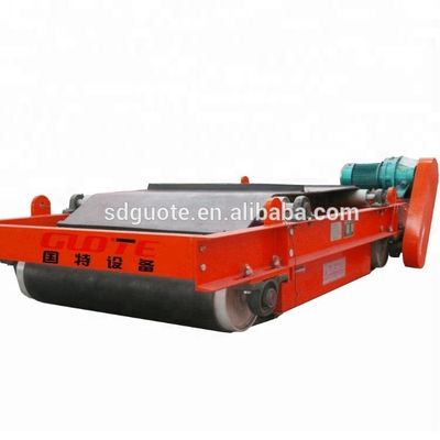Zelfontladende magnetische separator voor het verwijderen van ijzer uit transportmateriaal