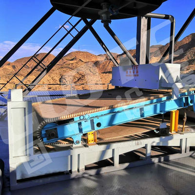 Na-verkoopservice3 Veldinstallatie Magnetische scheider voor ertsmineraal