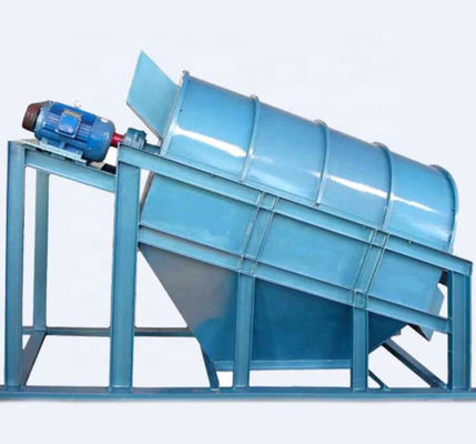 Stainless Steel Roller Type Screen Drum Sieve Machine voor 2200 KG scheiding screening