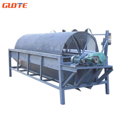 Stainless Steel Roller Type Screen Drum Sieve Machine voor 2200 KG scheiding screening