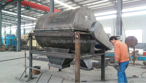 Stainless Steel Roller Type Screen Drum Sieve Machine voor 2200 KG scheiding screening