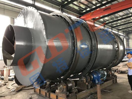 Mineraal Hoogtemperatuur Silica Sand Drum Rotary Dryer Voor Mijnbouw Verwerking