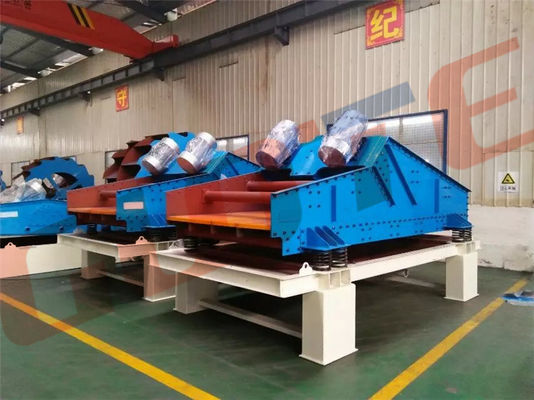 Industriële trillingsseparator voor uitdroging en ontwatering van zand Capaciteit 3800 kg