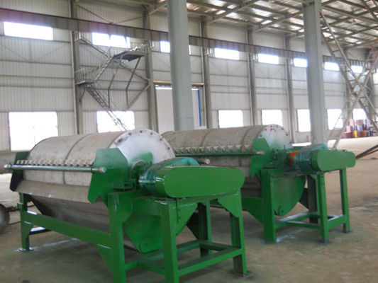 Verzoek van de klant Roller Magnet Mineral Separator Metal Mine Drum Magnetic Separator