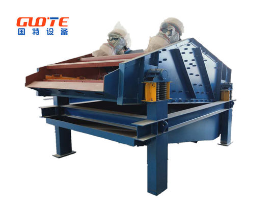 10-100 t/h capaciteit Mijnbouwmachines Zandtrillingsseparator met motorkerncomponenten