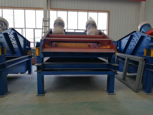 Lineaire trillende scherm ontwatering machine gedehydrateerd medium scherm klant verzoek