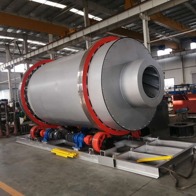 3 Pass Rotary Mineral Dryer met kleine trommel en duurzame constructie