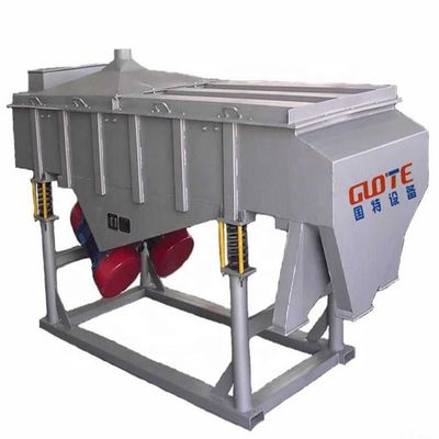 Lineair trillingsscherm met kwartsslabsand met 1-5 lagen en motorkerncomponenten