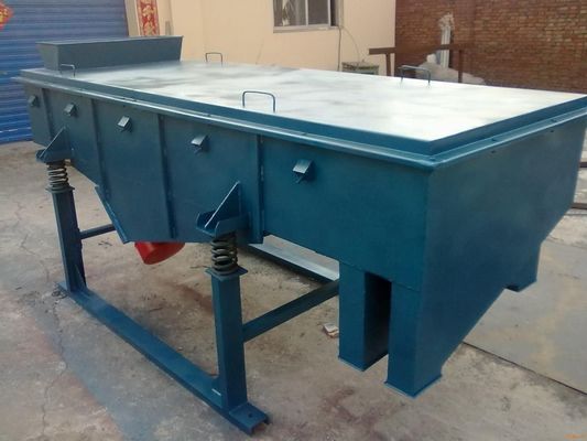 Lineair trillingsscherm met kwartsslabsand met 1-5 lagen en motorkerncomponenten