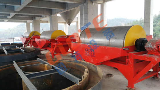 Magnetische scheider met natte werking van 5-10t/h voor ijzerseparatie in mijnbouwprocessen