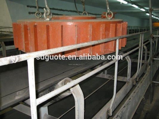 Plaats van de lokale dienst Geen Suspended Dry Conveyor Belt Elektromagnetische ijzerseparator