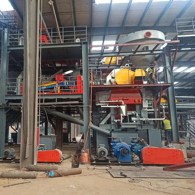 Machines voor het verwerken van silicazand voor het slijpen van erts voor de productie van glasmaterialen