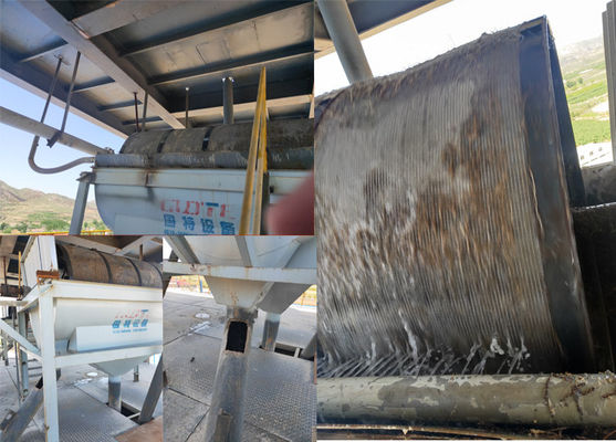 Verscheidene capaciteit Rotary Drum Trommel Screen voor mijnbouw Separatie zwaartekrachtseparator
