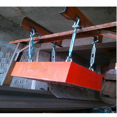 Capaciteit van 0,1-35 kg/t/u Hoge stijfheid Permanent Magnetisch IJzer Separator voor Transportband