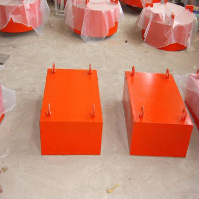 Capaciteit van 0,1-35 kg/t/u Hoge stijfheid Permanent Magnetisch IJzer Separator voor Transportband