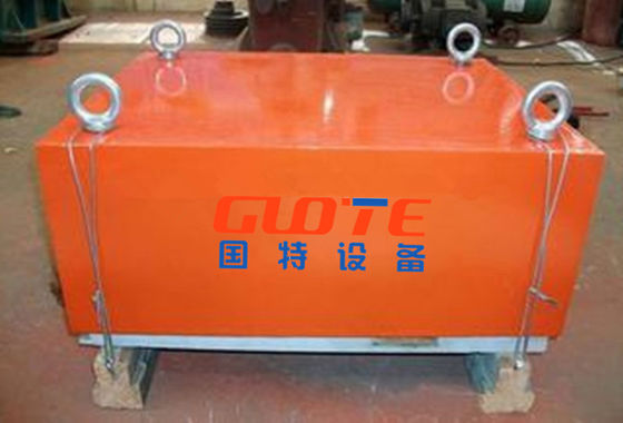 600*450*280mm Afmeting L*W*H Permanent Magnet Hangend Magnetisch Separator voor Transportband