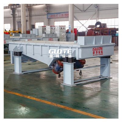 Poedergranula lineair trillingsscherm met zandtrillingsseparator en verticale motor