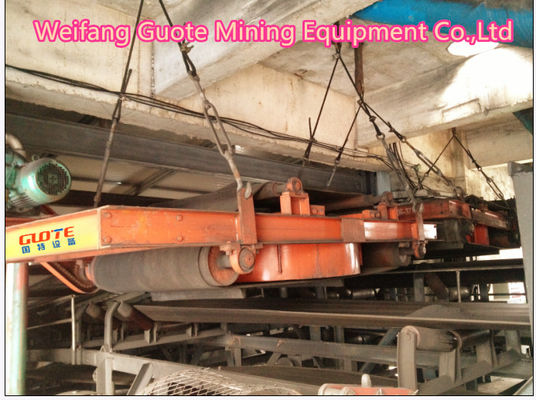 Groene serie RCDD Suspended Overband Dry Electromagnetic Iron Separation Machine voor trillend transportband