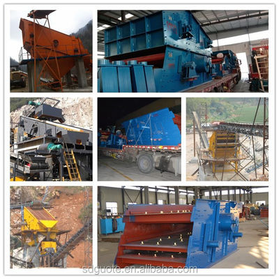 Hoogcapaciteit 10-245t/h Rotary Vibrating Screen met kenmerkende maaswijdte van 3-150 mm