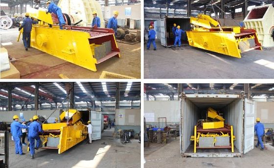 Hoogcapaciteit 10-245t/h Rotary Vibrating Screen met kenmerkende maaswijdte van 3-150 mm