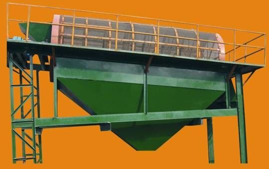 Gravity Separator Trommel Screen voor Compost Chemical Coal Antimony Sewing Machine