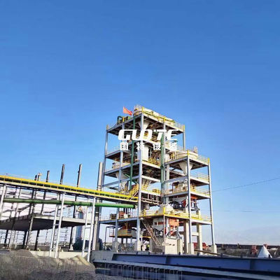 Silica zand wasmachine fabriek met output grootte 40-120 mesh en screening functie