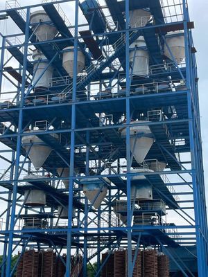 Silica zand wasmachine fabriek met output grootte 40-120 mesh en screening functie