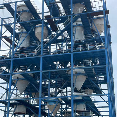 Silica-sandwasmachine video-uitgaande inspectie door ingenieurs