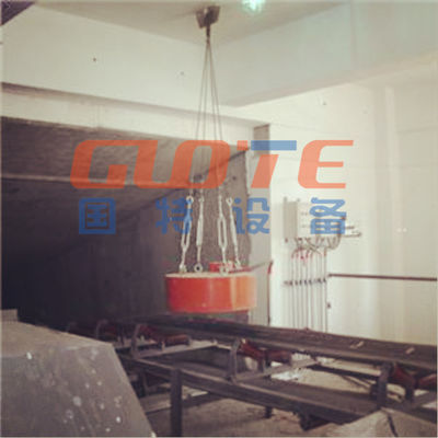 Bouwmaterialen winkels Transportband RCDB N52 Magneten type Elektromagnetische ijzerseparator