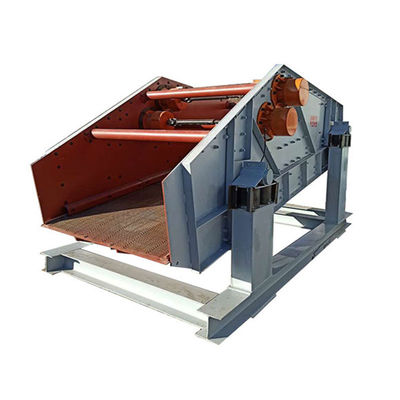 Vibraterende droogzoutscreener met lineair trillend scherm en trillingsmotor