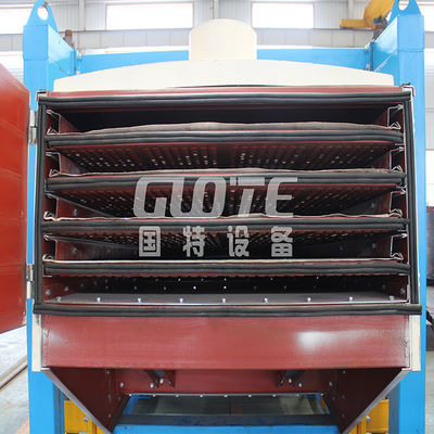 Silica Sand Square Vibrating Screen voor fijne deeltjes video-inspectie en 1-5 lagen