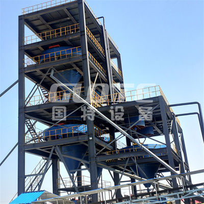 Installatie ingenieur begeleiding Silica zand verwerkingsinstallatie voor glaskwaliteit kwarts zand
