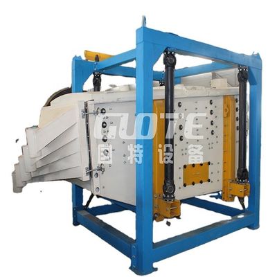 1-50tph Capaciteit 5-laag Quartz Sand Vibrating Screen met 2-120 mesh Screen Mesh
