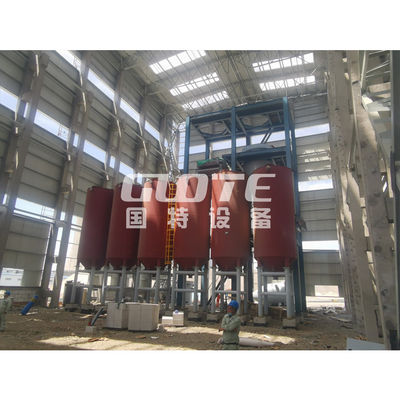 Design Silica Sand Wasmachine voor het verwijderen van gele huid roestvrij staal materiaal
