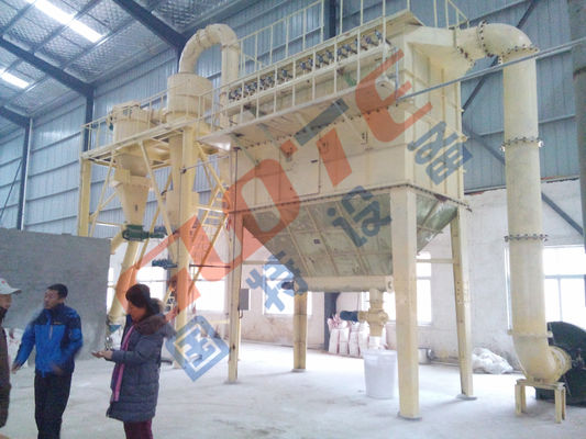 325-1250 Mesh Sand Powder Air Classifier met stofverzamelaar en luchtdrukblazer