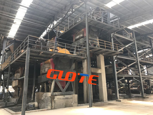 Productielijn voor het maken van kwartssteenglaszand met roestvrij staal