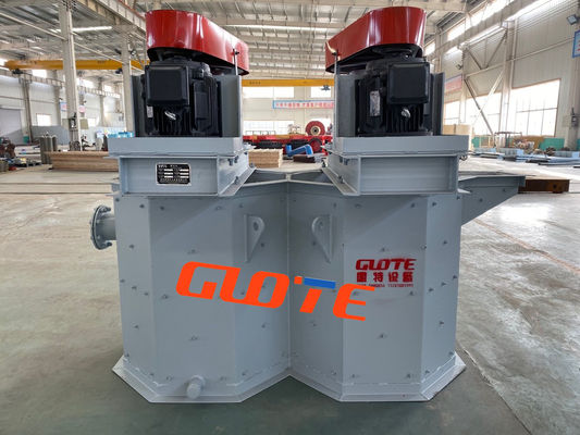 1222 KG Steenwasmachine Silica Sand Processing Plant Slijm Attrition Scrubber