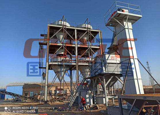 Voorwaarde Frac Sand Screen Sand Washing Machine Productielijn voor zandtoepassingen