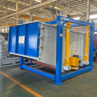 180-260 r/min Frequency Vibrating Screen voor Quartz Sand Sieve Machine in de Indiase markt