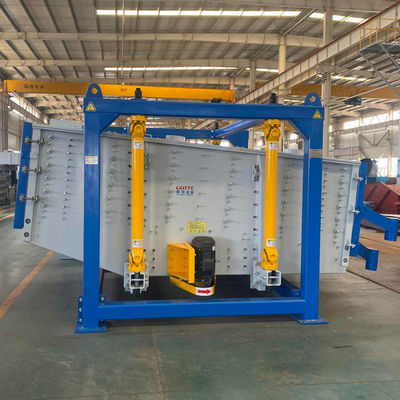 180-260 r/min Frequency Vibrating Screen voor Quartz Sand Sieve Machine in de Indiase markt