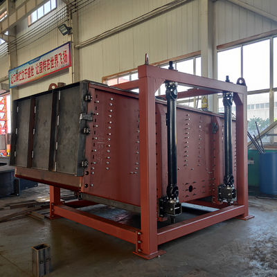 180-260 r/min Frequency Vibrating Screen voor Quartz Sand Sieve Machine in de Indiase markt