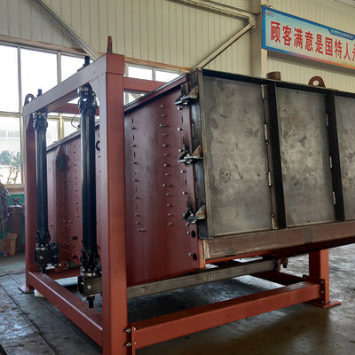 180-260 r/min Frequency Vibrating Screen voor Quartz Sand Sieve Machine in de Indiase markt