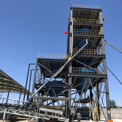 Quartz Silica Sand Mining and Processing Plant met zuiver Silica Sand Washing System