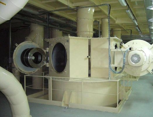 220V/380V Spanning Multi-Rotor Industrial Cyclone Air Separator voor ultrafijne scheiding