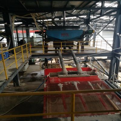 Permanente magneet en nat ontwerp 350 kg nat trommel magnetische scheider voor ijzer scheiding