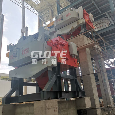 Carbon Steel Wet Magnetic Separator Process Line voor op maat gemaakte kwartszandwinning